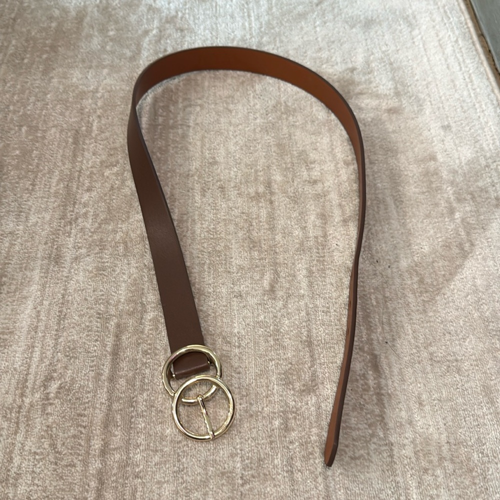 Target Universal Thread Tan Double O Ring Belt Size Small
